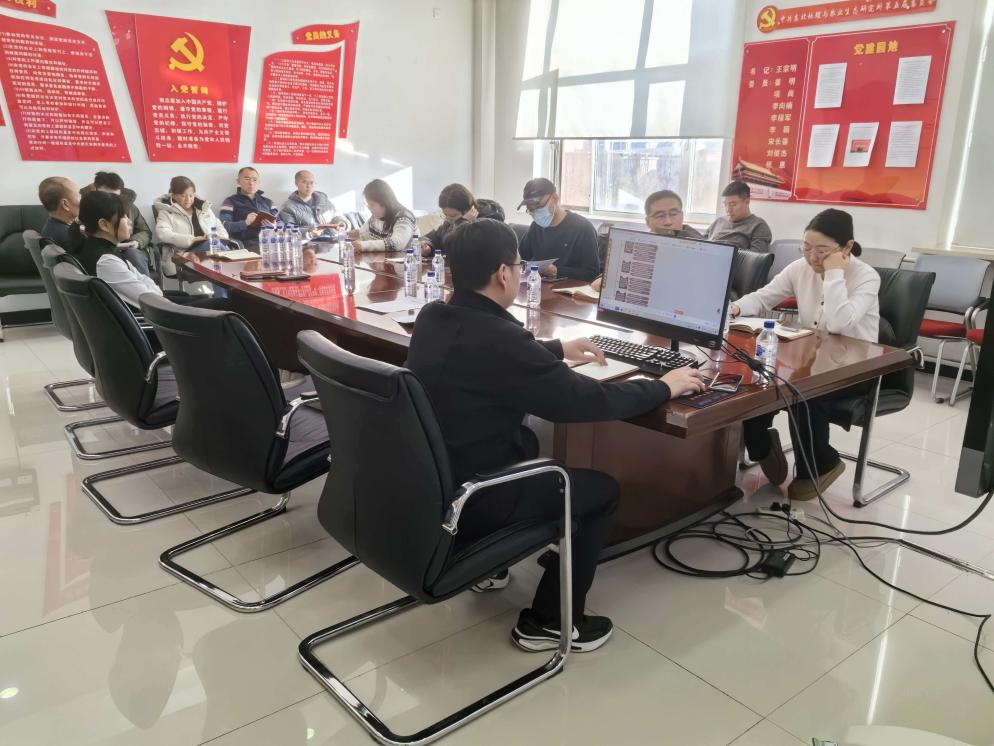 区域党支部开展学习宣传贯彻党的二十届四中全会精神主题党日活动