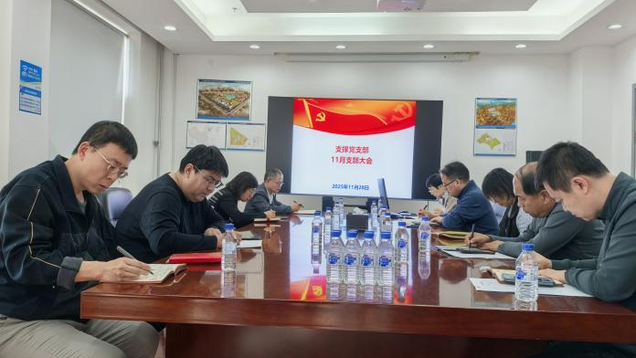 支撑党支部深入学习宣传贯彻党的二十届四中全会精神